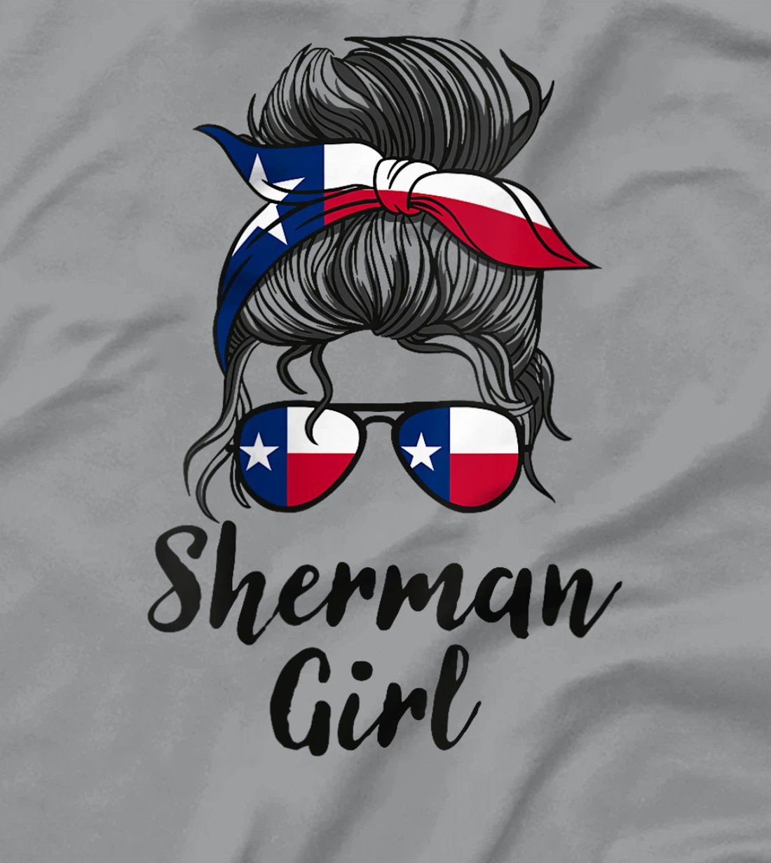 Womens Sherman Texas Women Girl T-Shirt