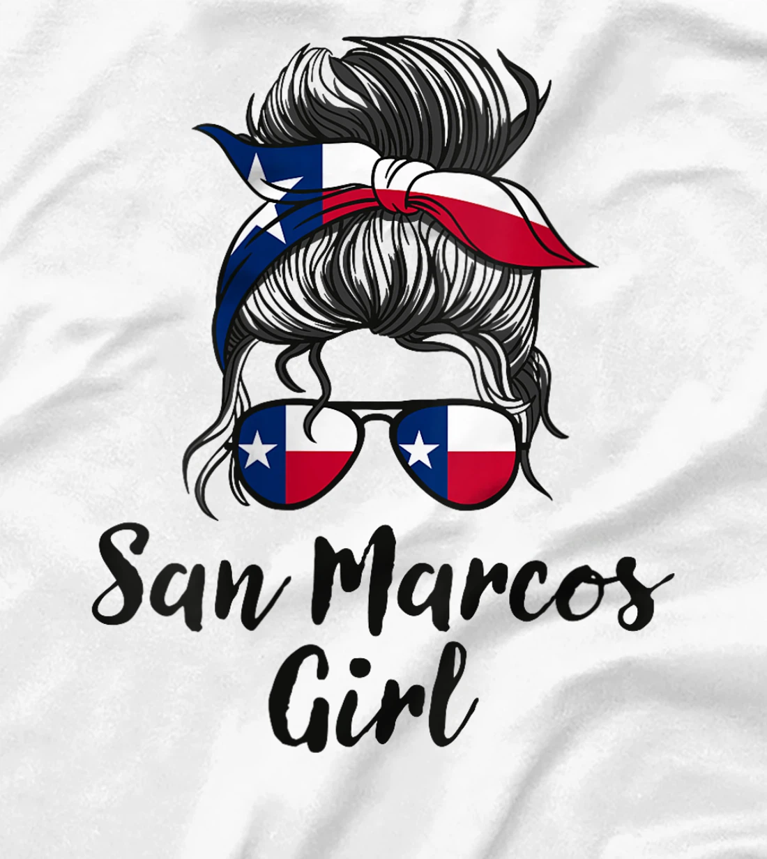 Womens San Marcos Texas Women Girl T-Shirt