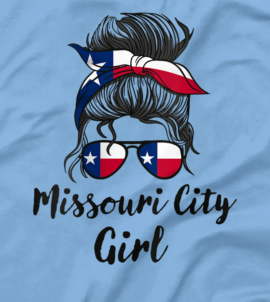 Womens Missouri City Texas Women Girl T-Shirt