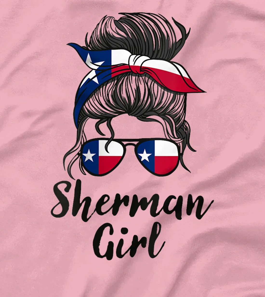 Womens Sherman Texas Women Girl T-Shirt