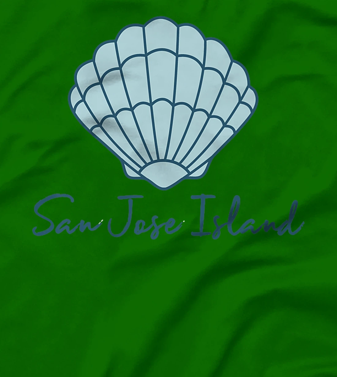 San Jose Island Texas Scallop Shell Seashells Beach Combing Premium T-Shirt