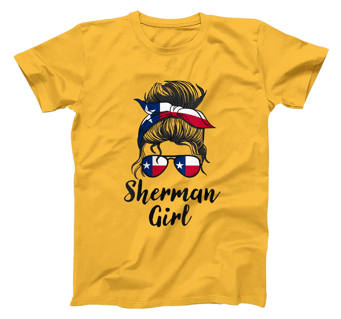 Womens Sherman Texas Women Girl T-Shirt