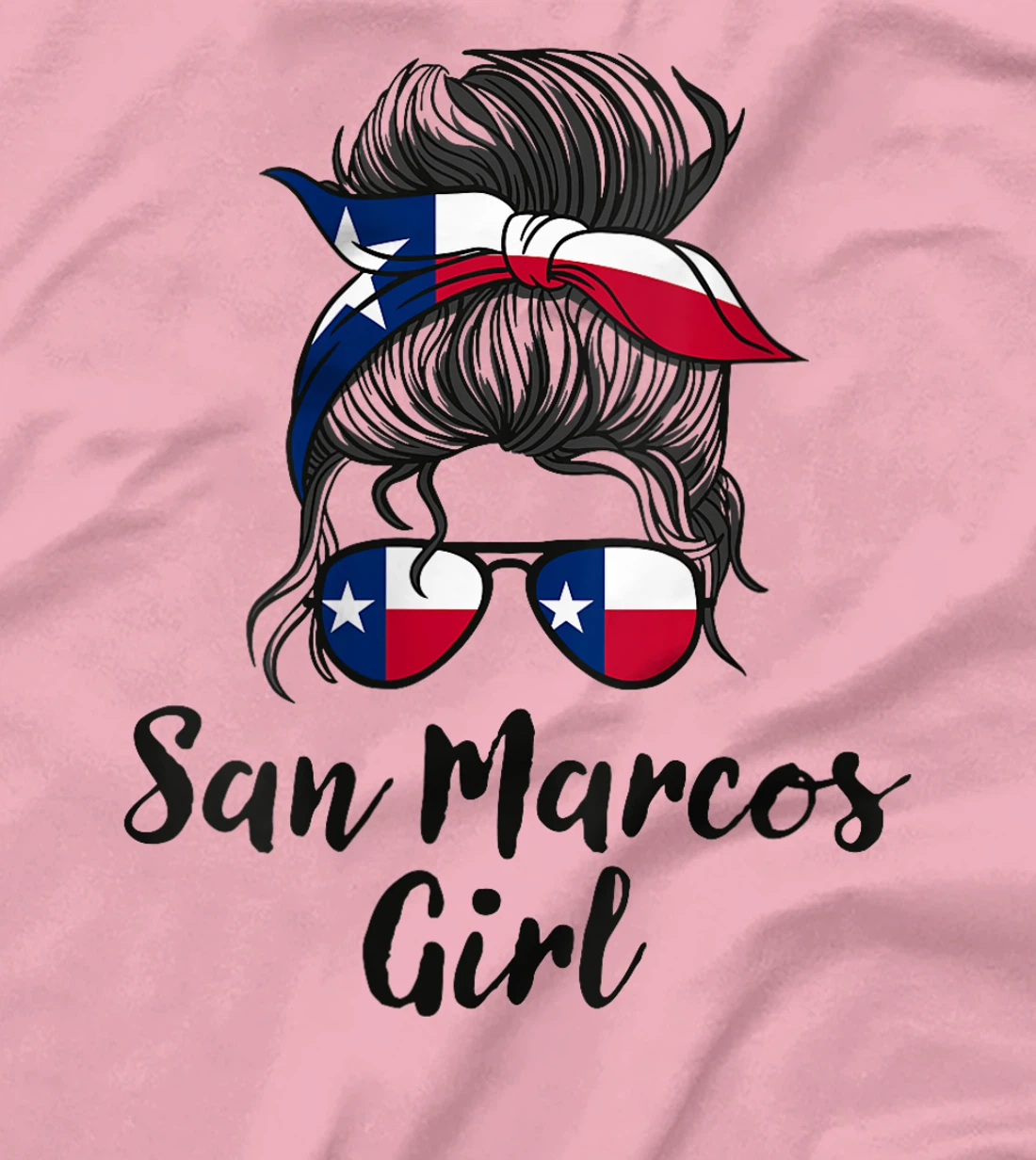 Womens San Marcos Texas Women Girl T-Shirt