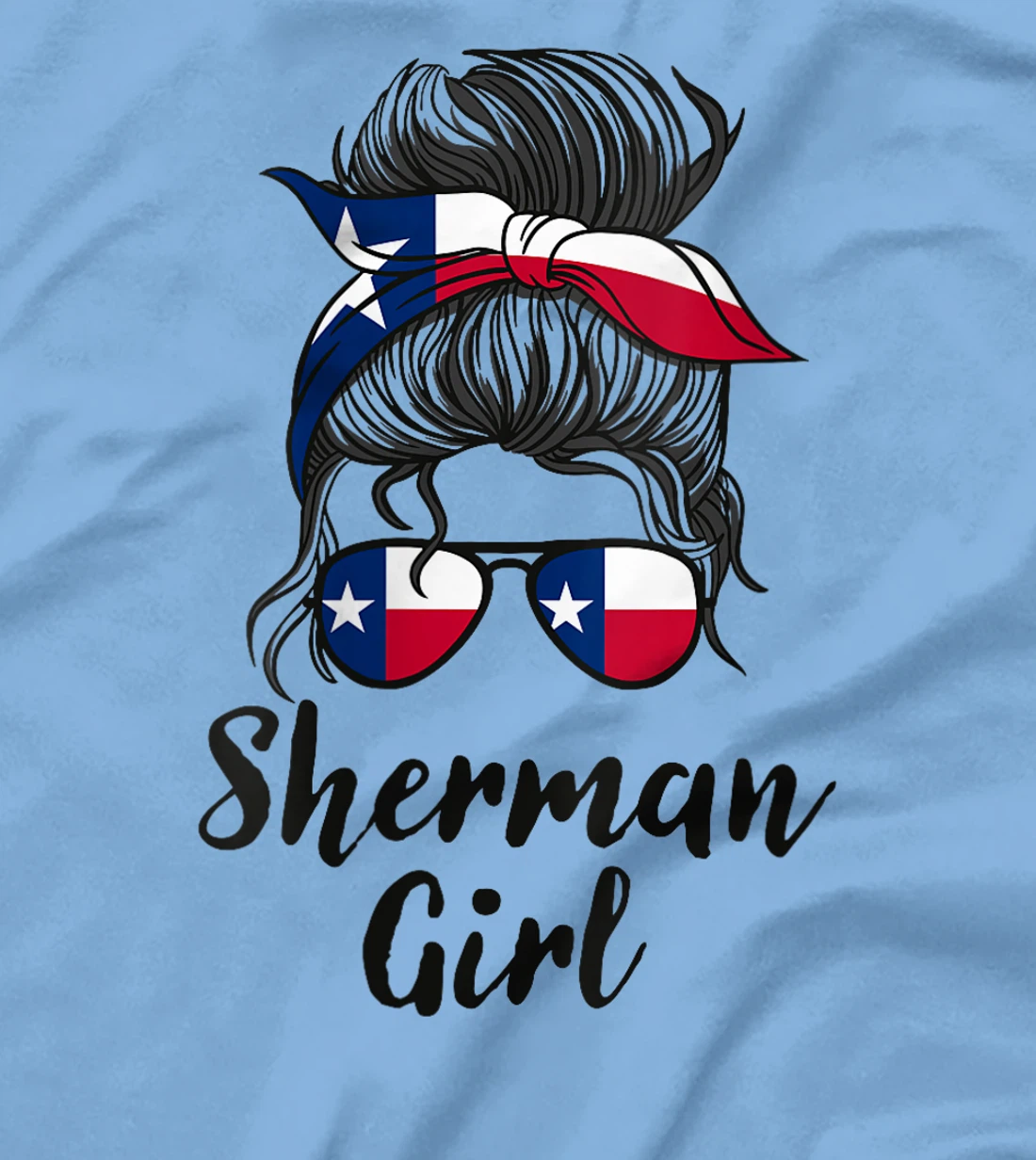 Womens Sherman Texas Women Girl T-Shirt