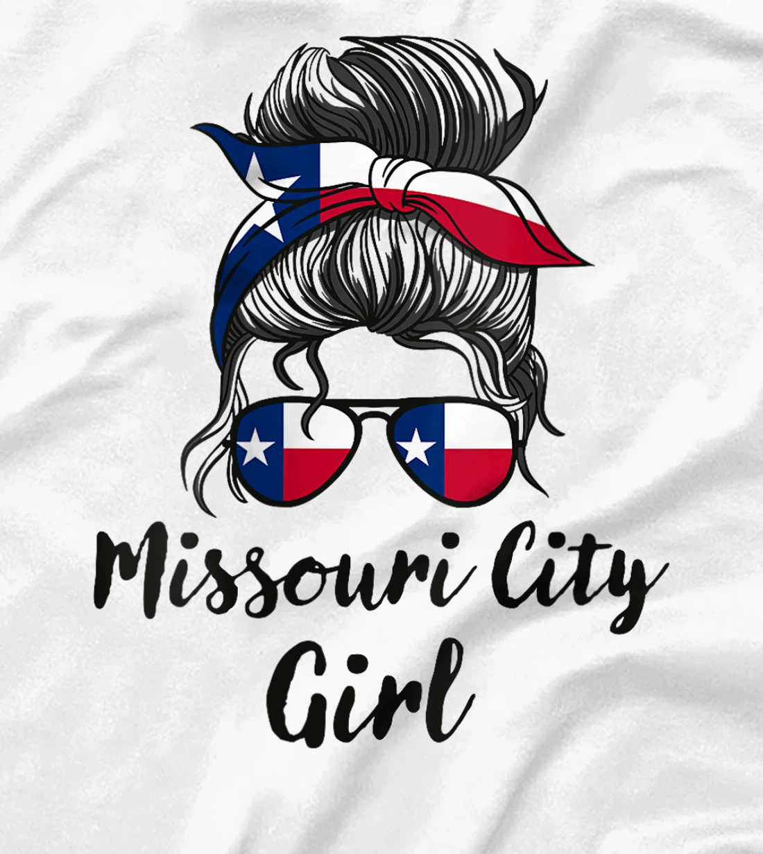 Womens Missouri City Texas Women Girl T-Shirt