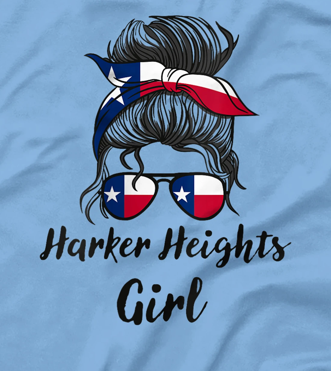 Womens Harker Heights Texas Women Girl T-Shirt