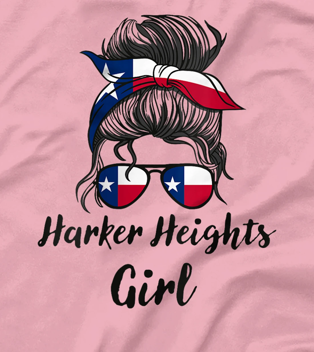 Womens Harker Heights Texas Women Girl T-Shirt