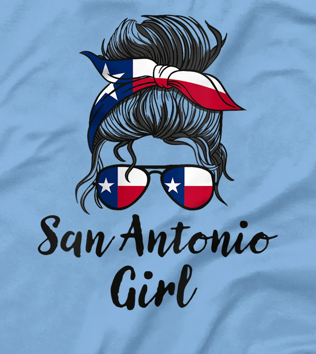 Womens San Antonio Texas Women Girl T-Shirt