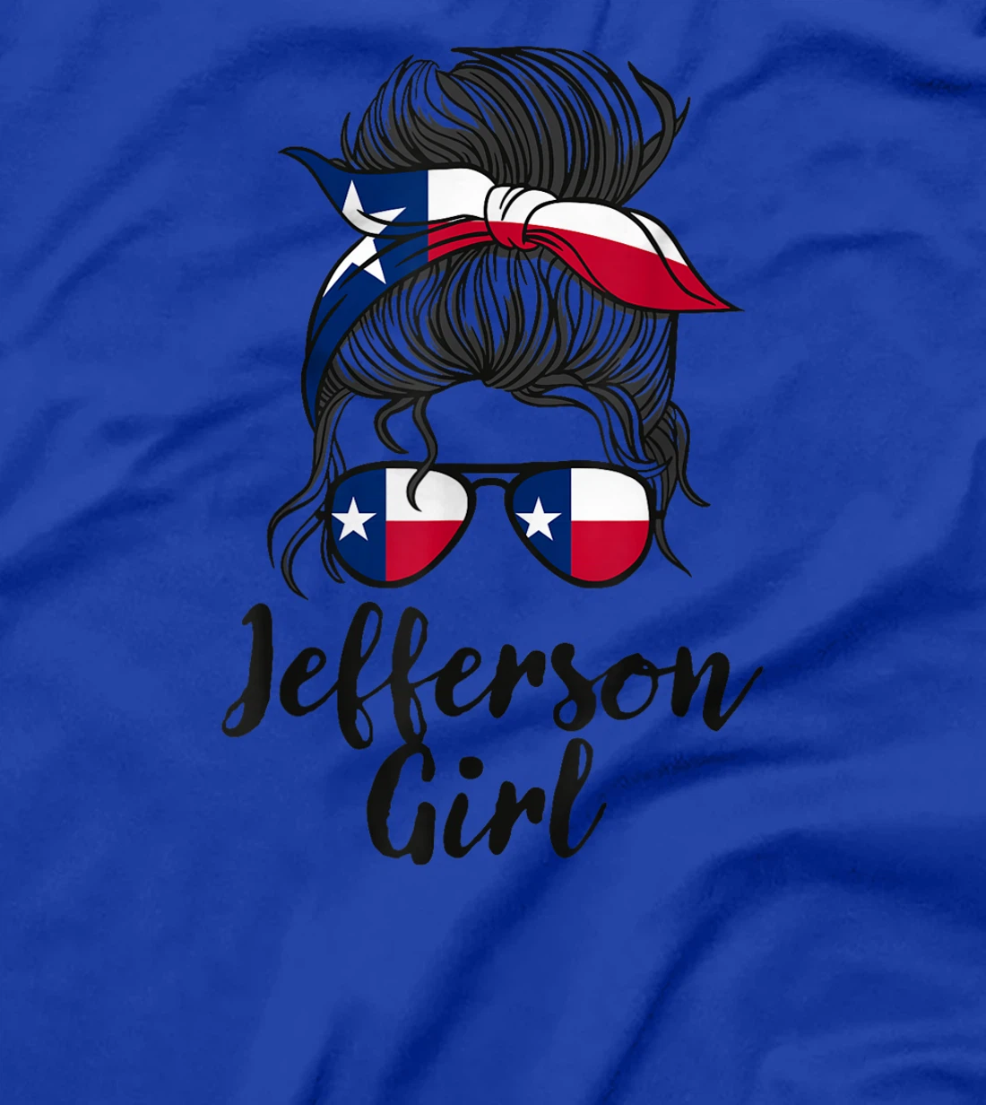 Womens Jefferson Texas Women Girl T-Shirt
