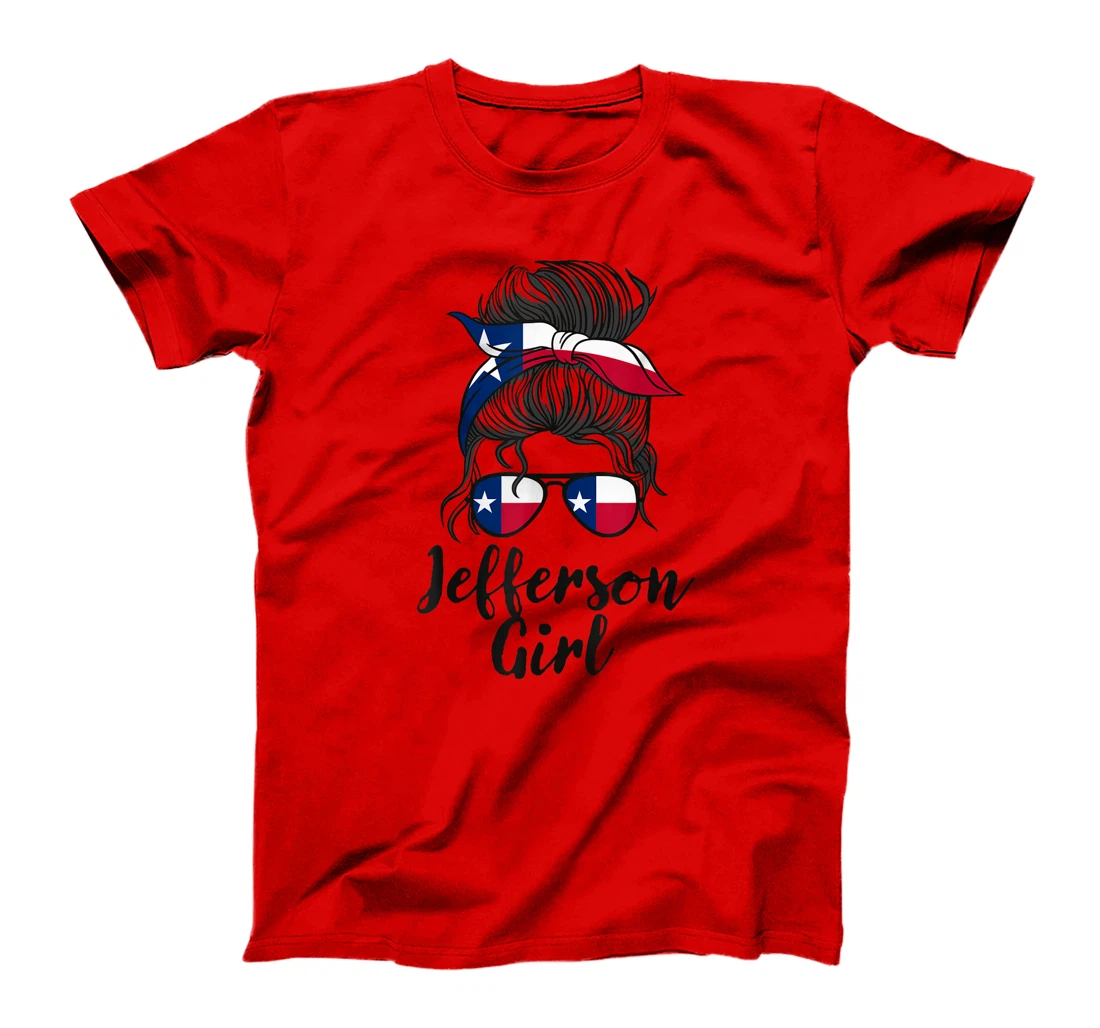 Womens Jefferson Texas Women Girl T-Shirt