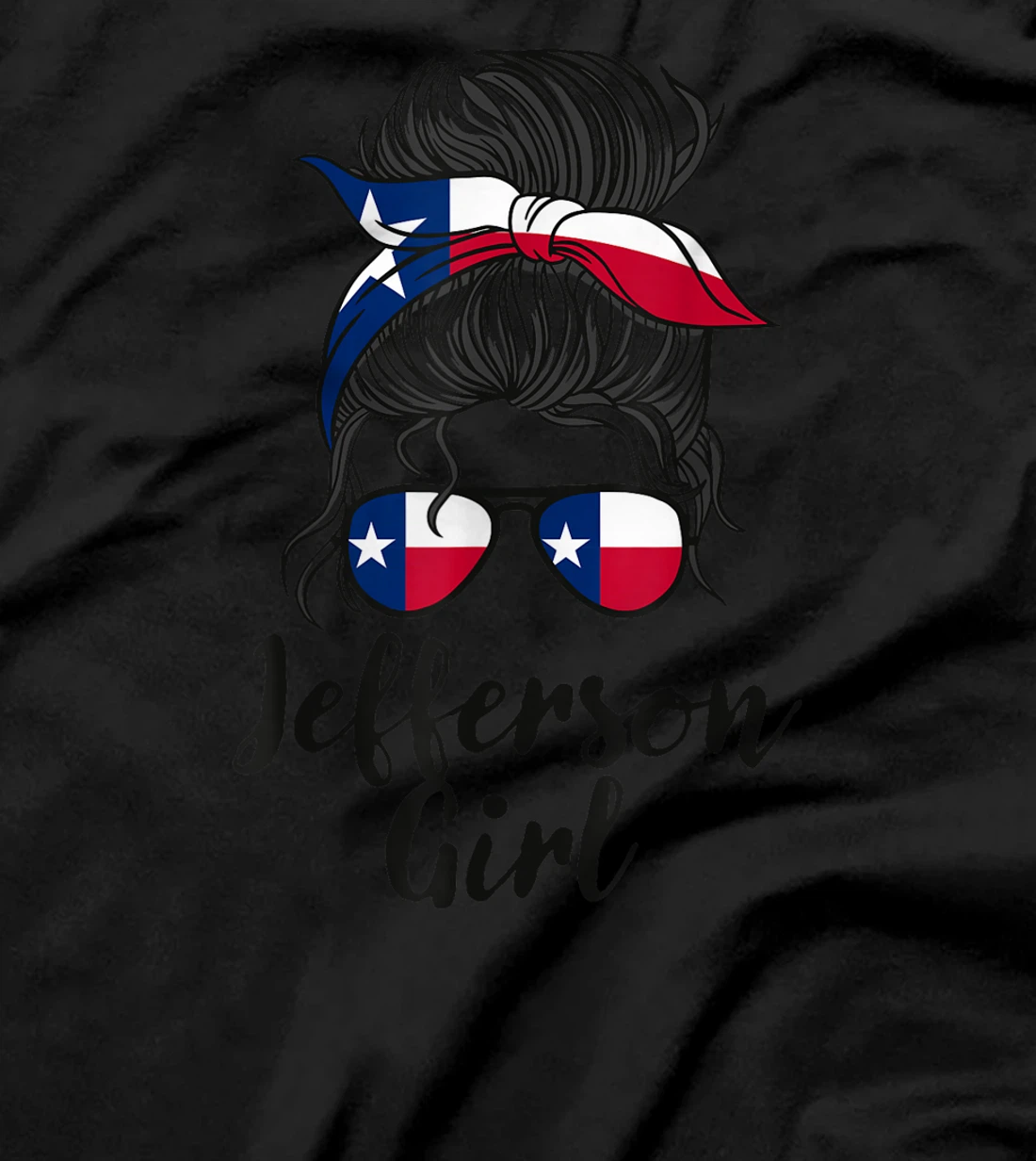 Womens Jefferson Texas Women Girl T-Shirt