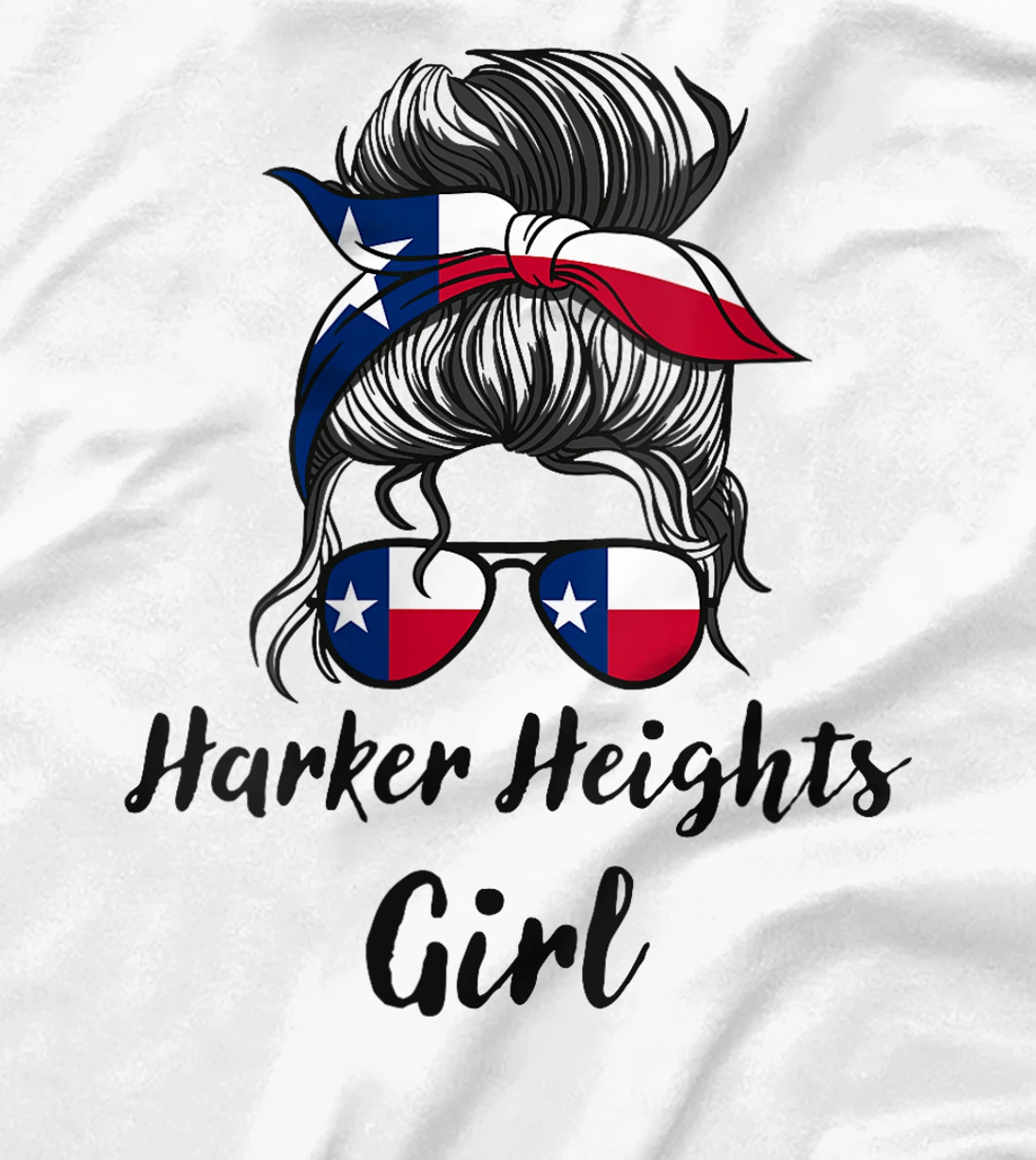 Womens Harker Heights Texas Women Girl T-Shirt