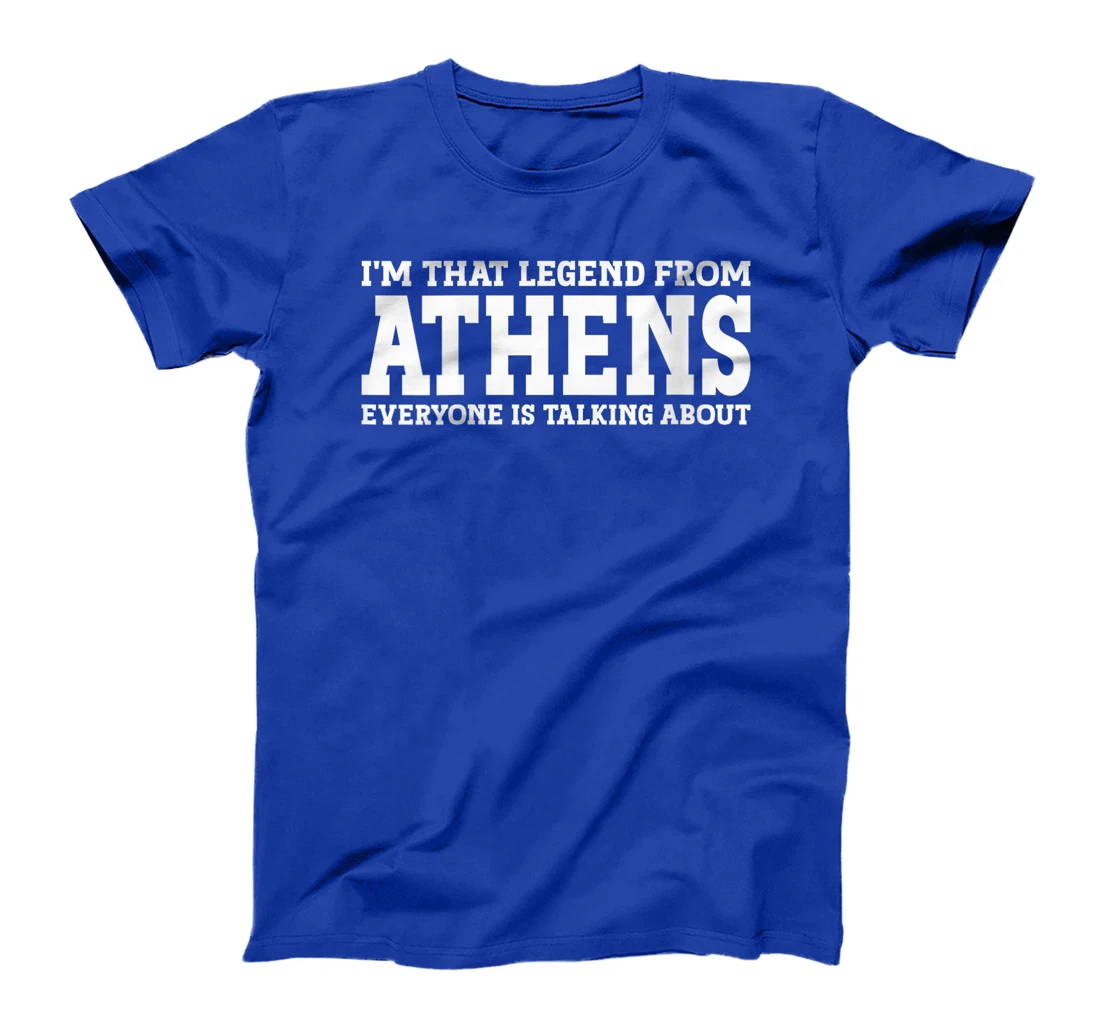 Womens Athens Hometown TX Texas Home Roots Funny City Athens T-Shirt