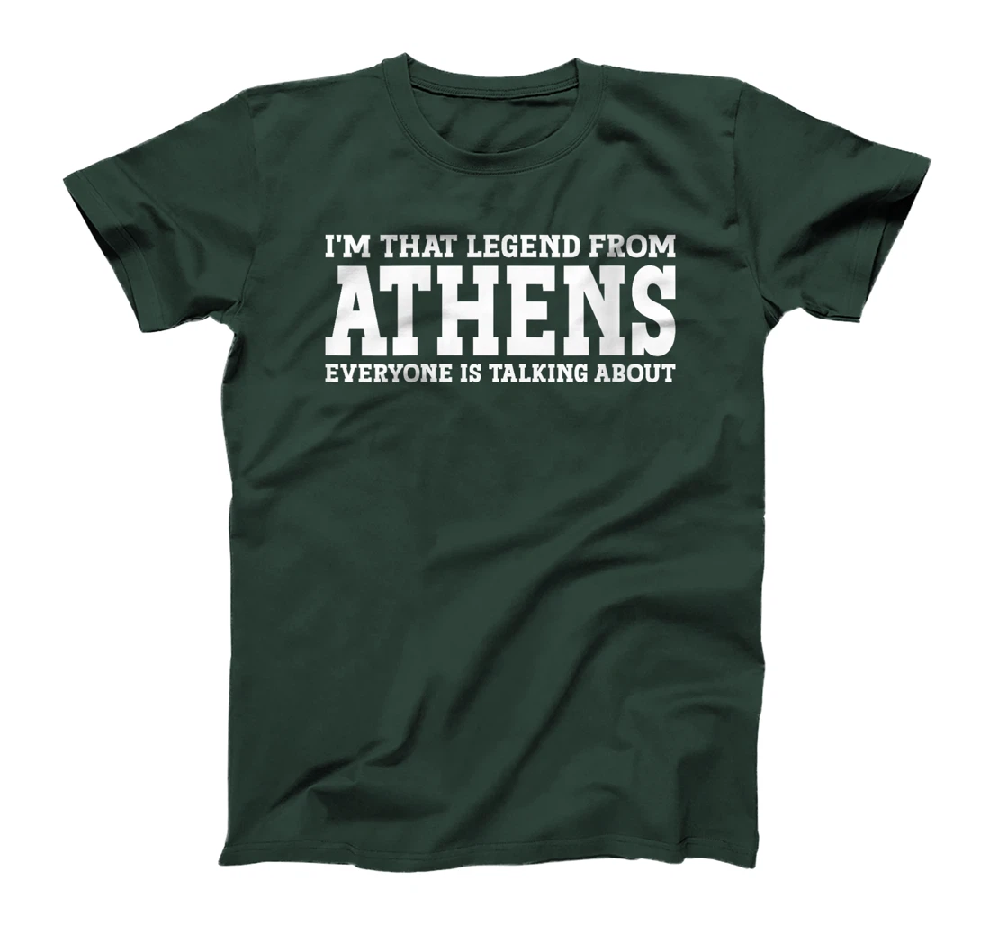 Womens Athens Hometown TX Texas Home Roots Funny City Athens T-Shirt