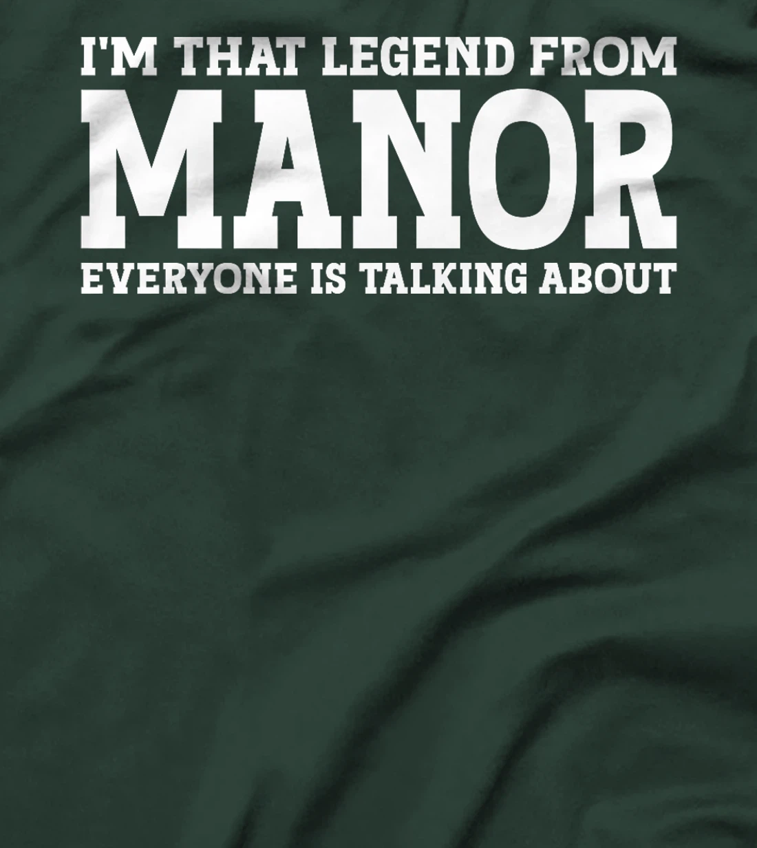 Manor Hometown TX Texas Home Roots Funny City Manor Premium T-Shirt