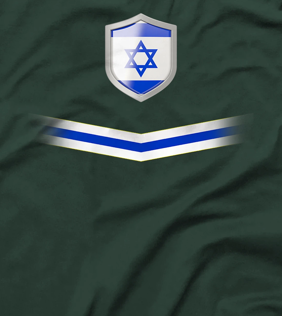 Israel Flag Map - Israel Country Premium T-Shirt