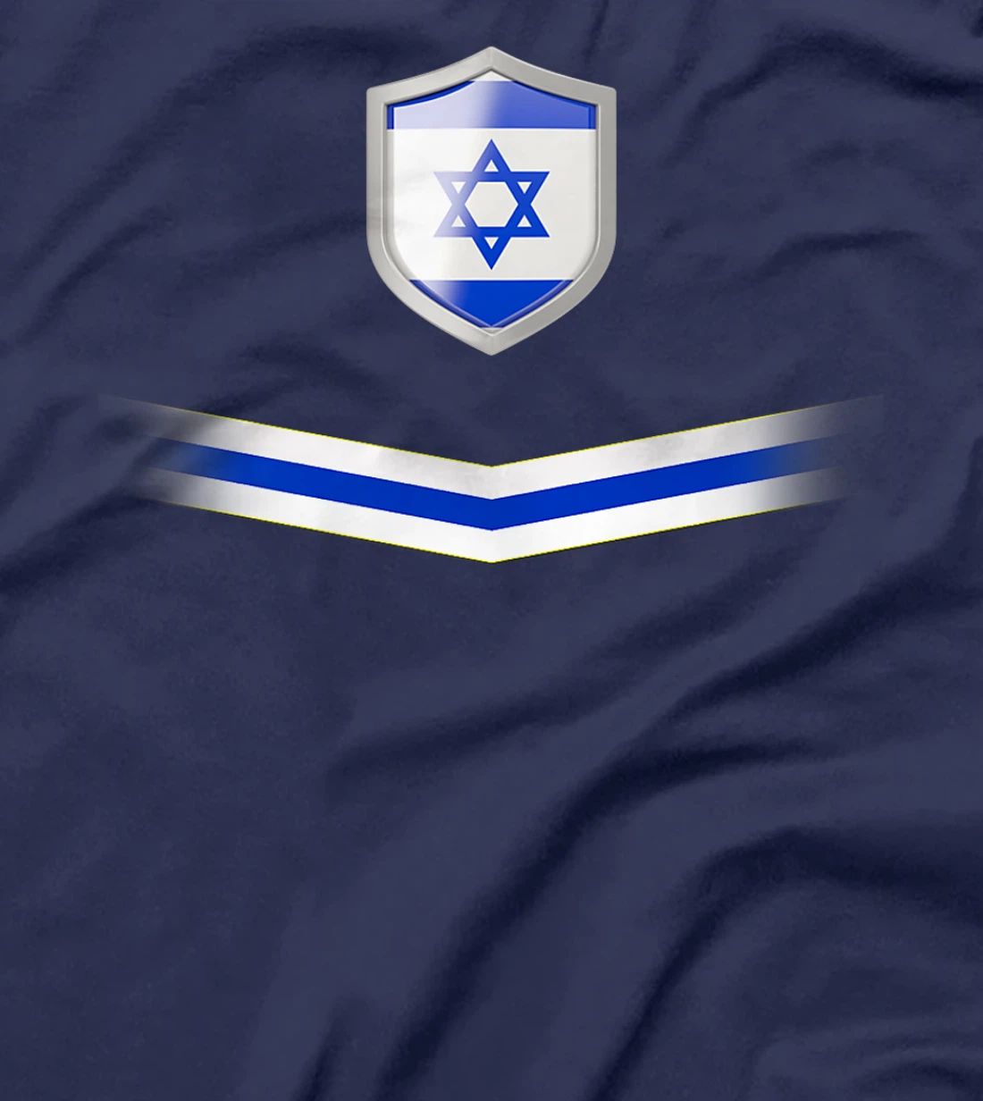 Israel Flag Map - Israel Country Premium T-Shirt