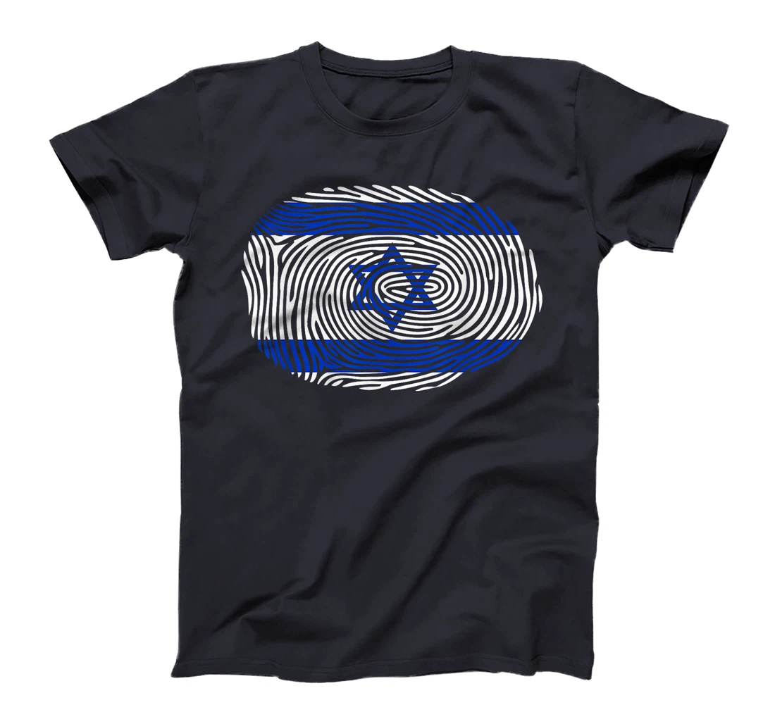 Israel Flag Map - Israel Country T-Shirt