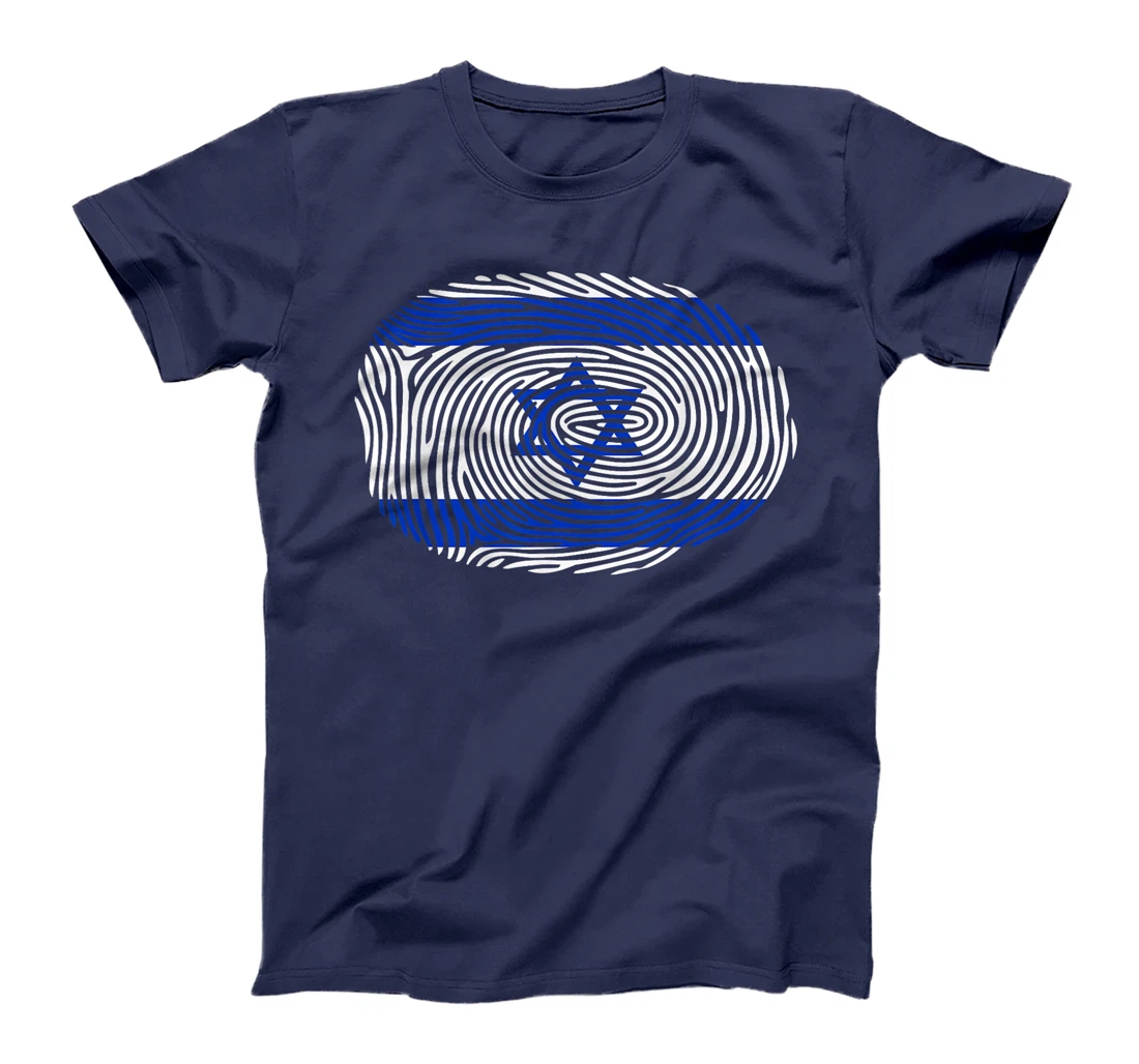 Israel Flag Map - Israel Country T-Shirt
