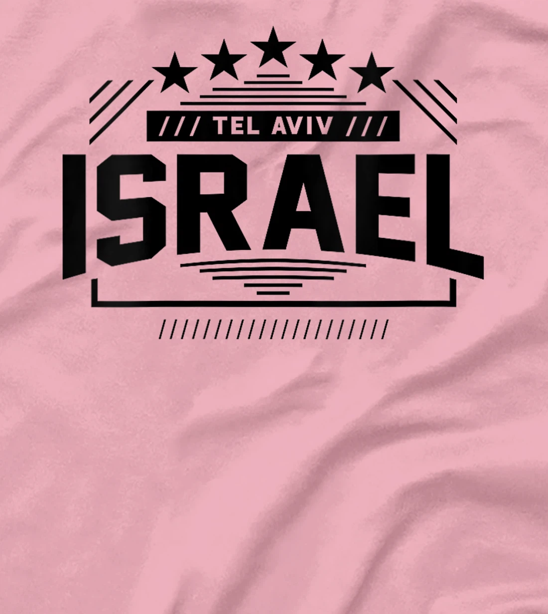 Womens Israel Tel Avivv Famous Israelian City Landmarks Israeli Art T-Shirt