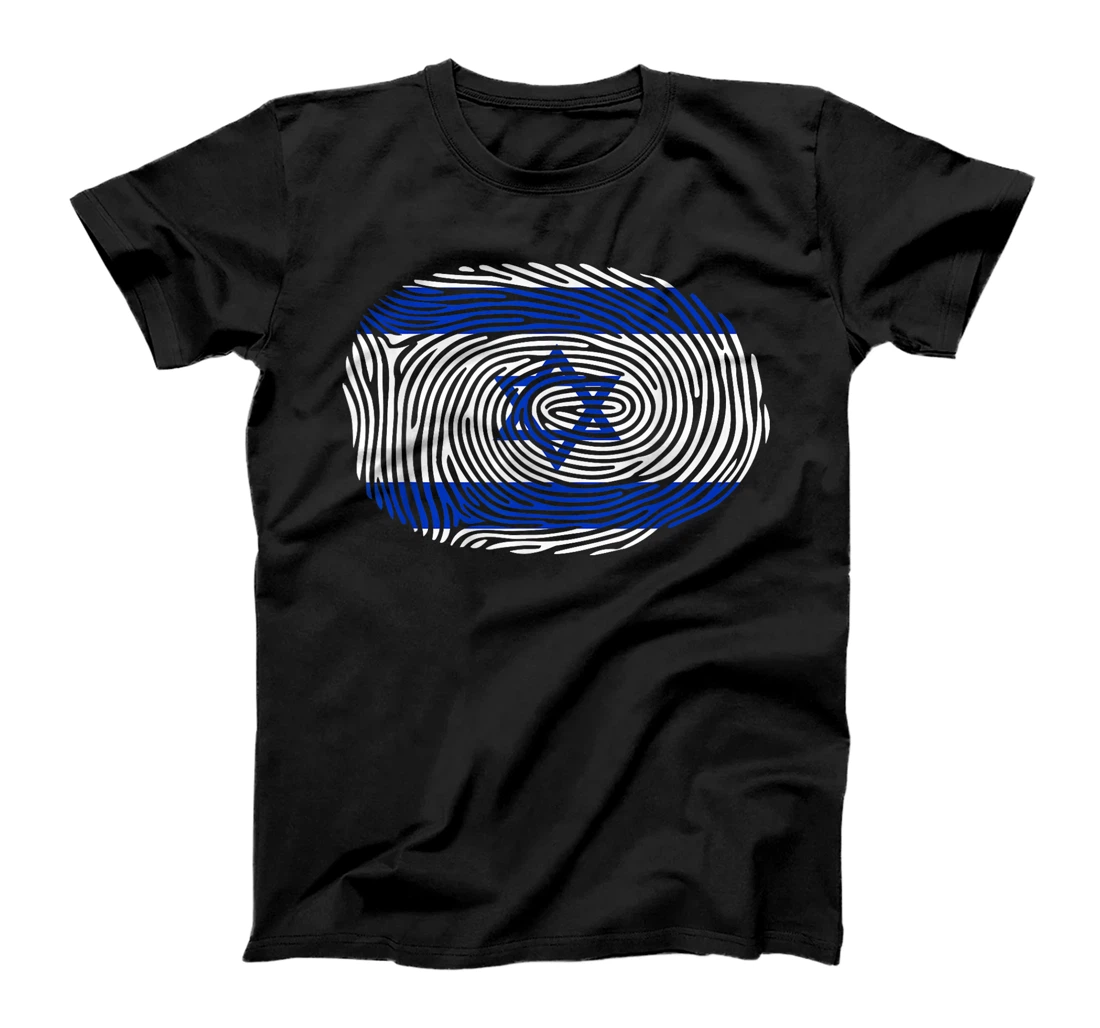 Israel Flag Map - Israel Country T-Shirt