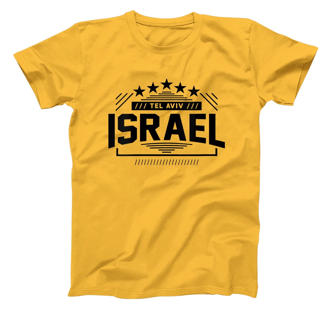 Womens Israel Tel Avivv Famous Israelian City Landmarks Israeli Art T-Shirt