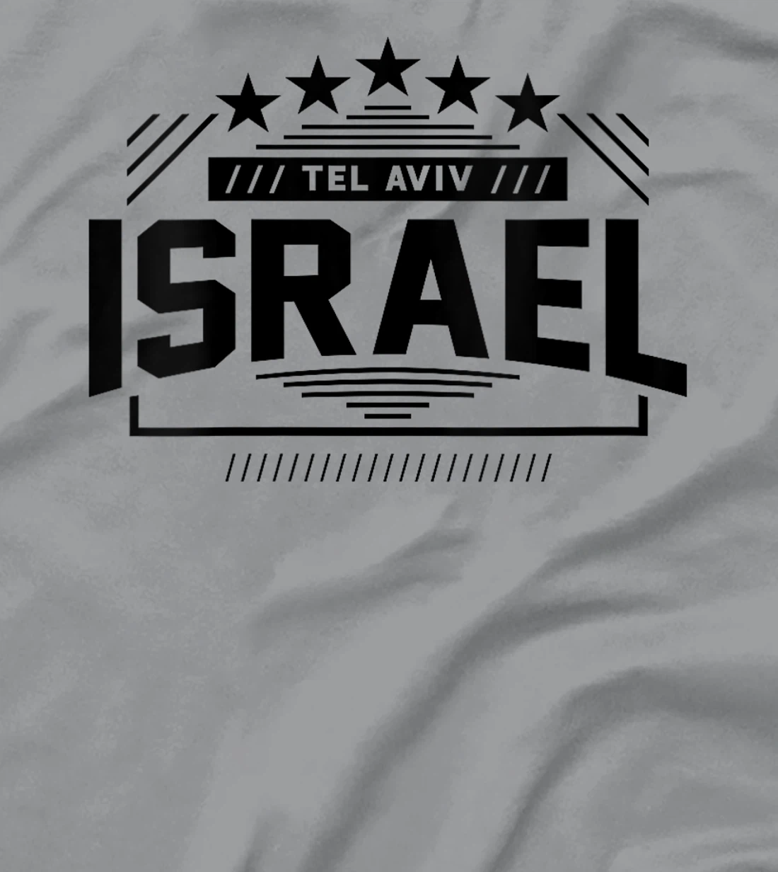 Womens Israel Tel Avivv Famous Israelian City Landmarks Israeli Art T-Shirt