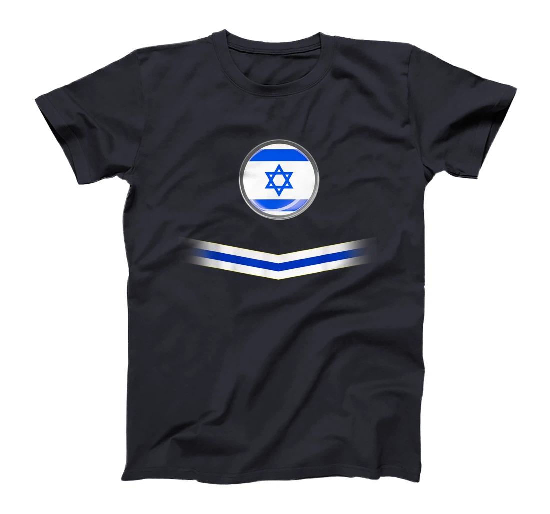Israel Flag Map - Israel Country T-Shirt