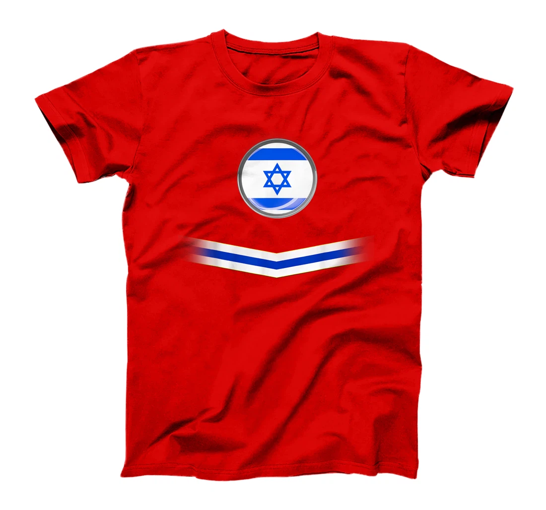 Israel Flag Map - Israel Country T-Shirt