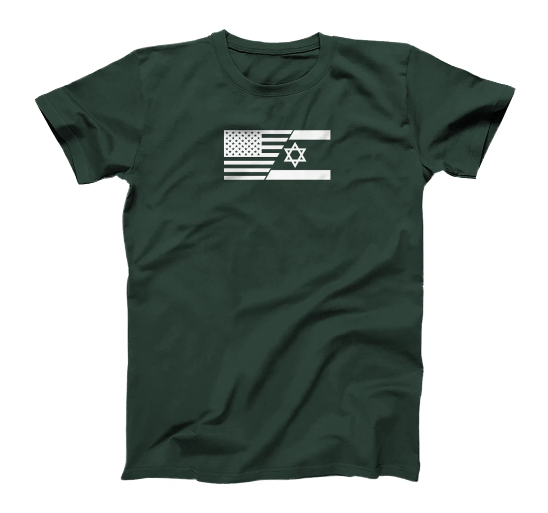 US and Israel Flag Premium T-Shirt