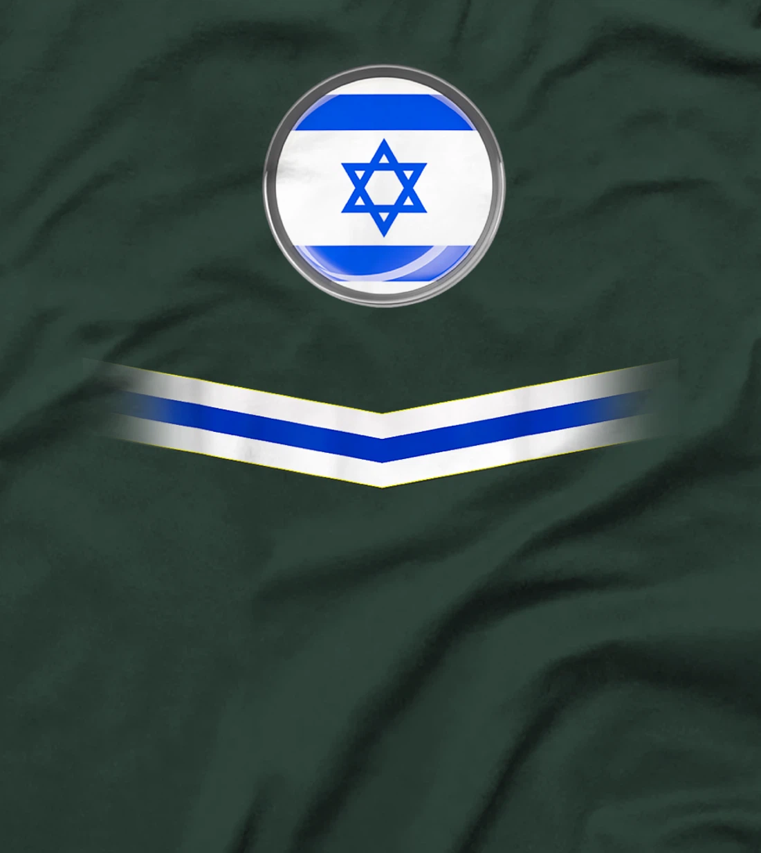 Israel Flag Map - Israel Country T-Shirt