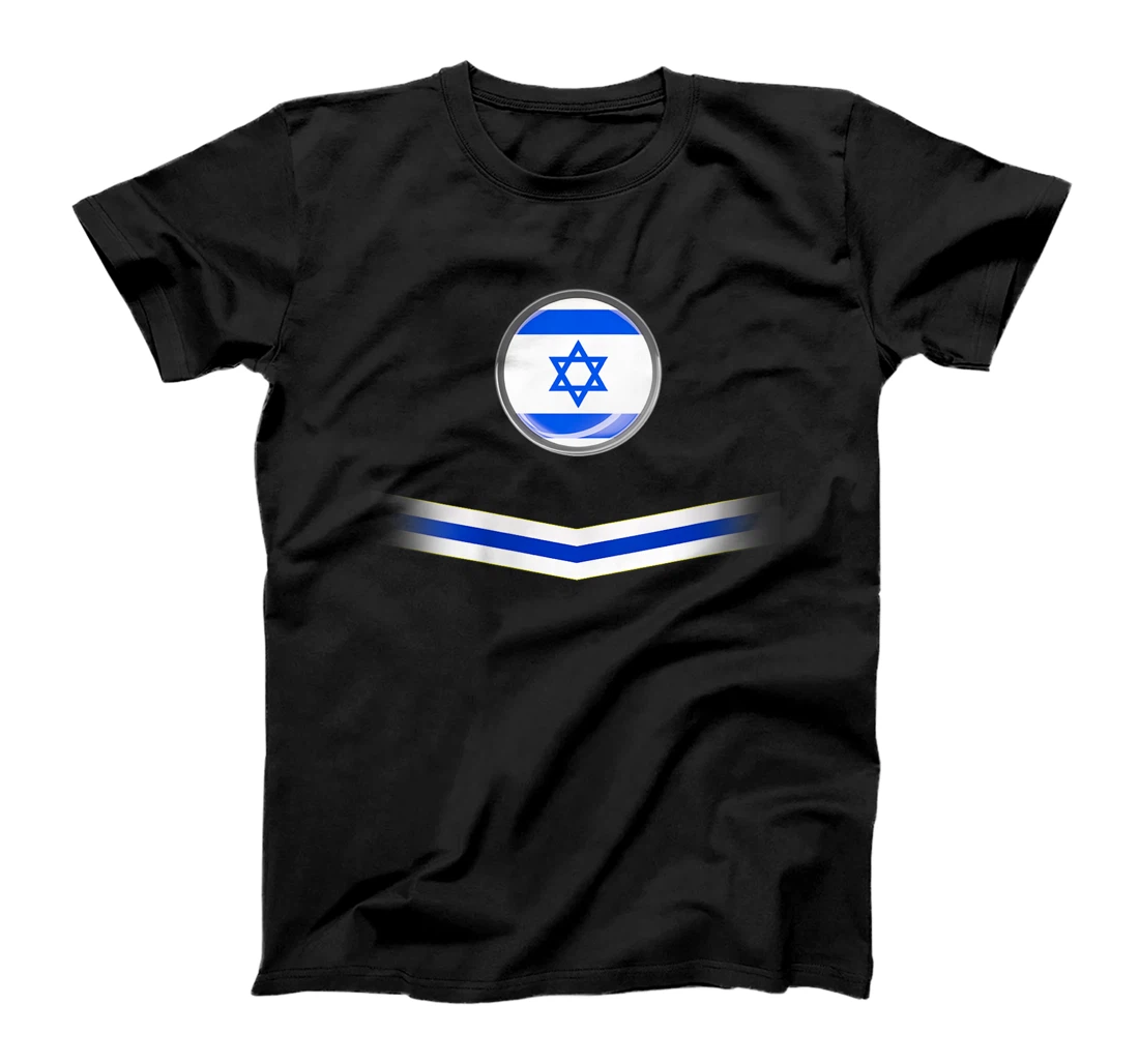 Womens Israel Flag Map - Israel Country T-Shirt