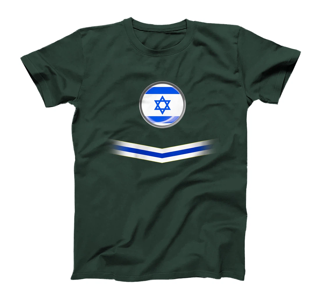 Womens Israel Flag Map - Israel Country T-Shirt
