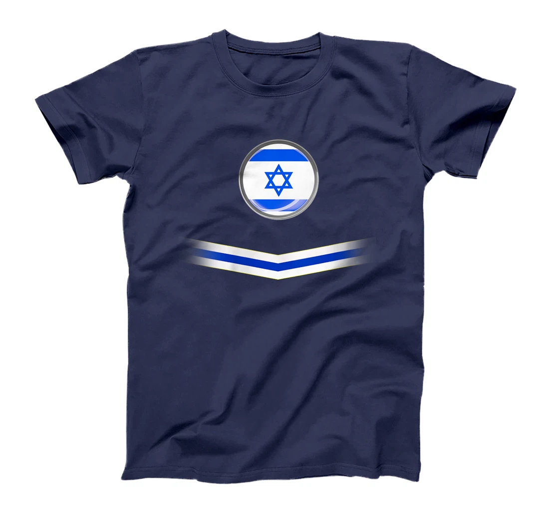 Womens Israel Flag Map - Israel Country T-Shirt