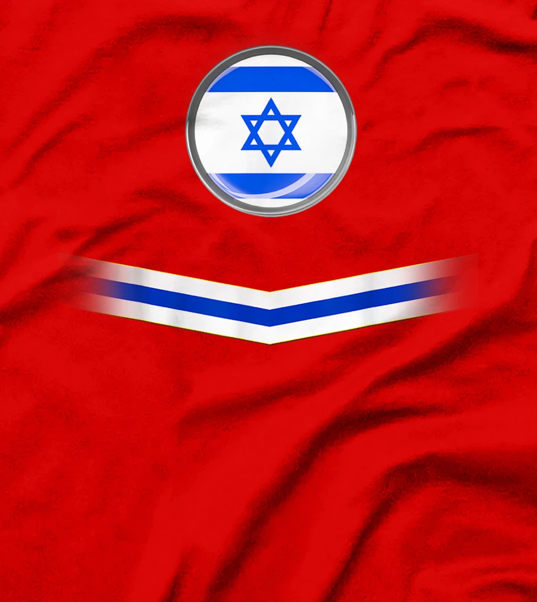 Israel Flag Map - Israel Country T-Shirt