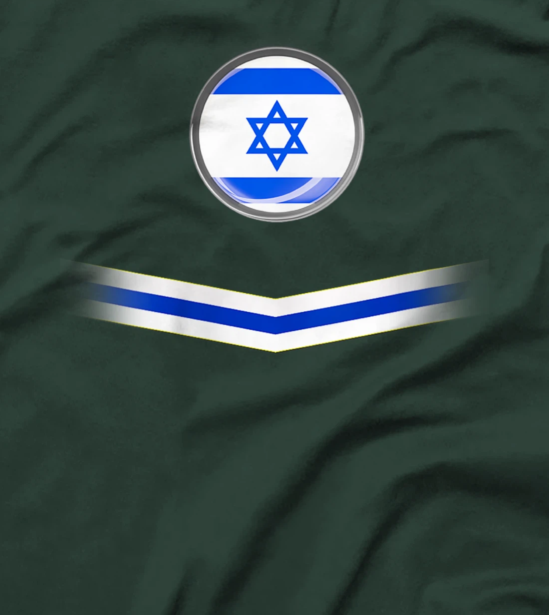 Womens Israel Flag Map - Israel Country T-Shirt