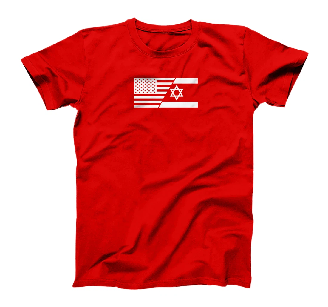 US and Israel Flag Premium T-Shirt
