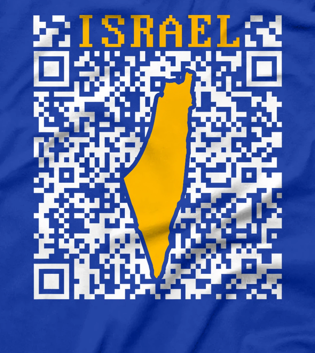 Israel Flag Map - Israel Country Premium T-Shirt