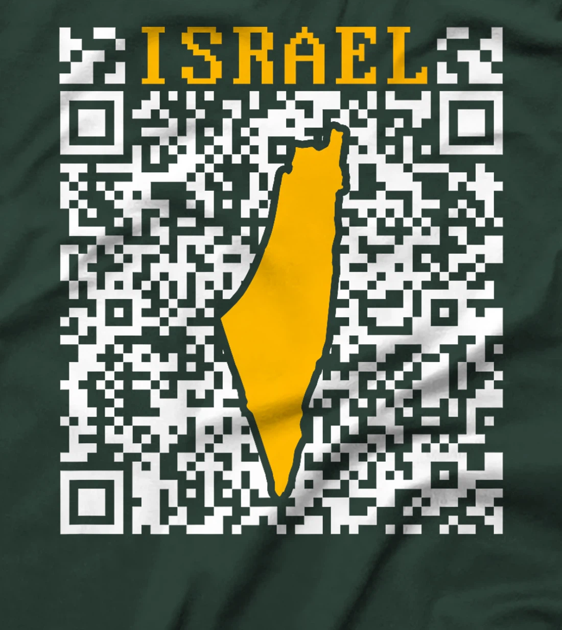 Israel Flag Map - Israel Country Premium T-Shirt