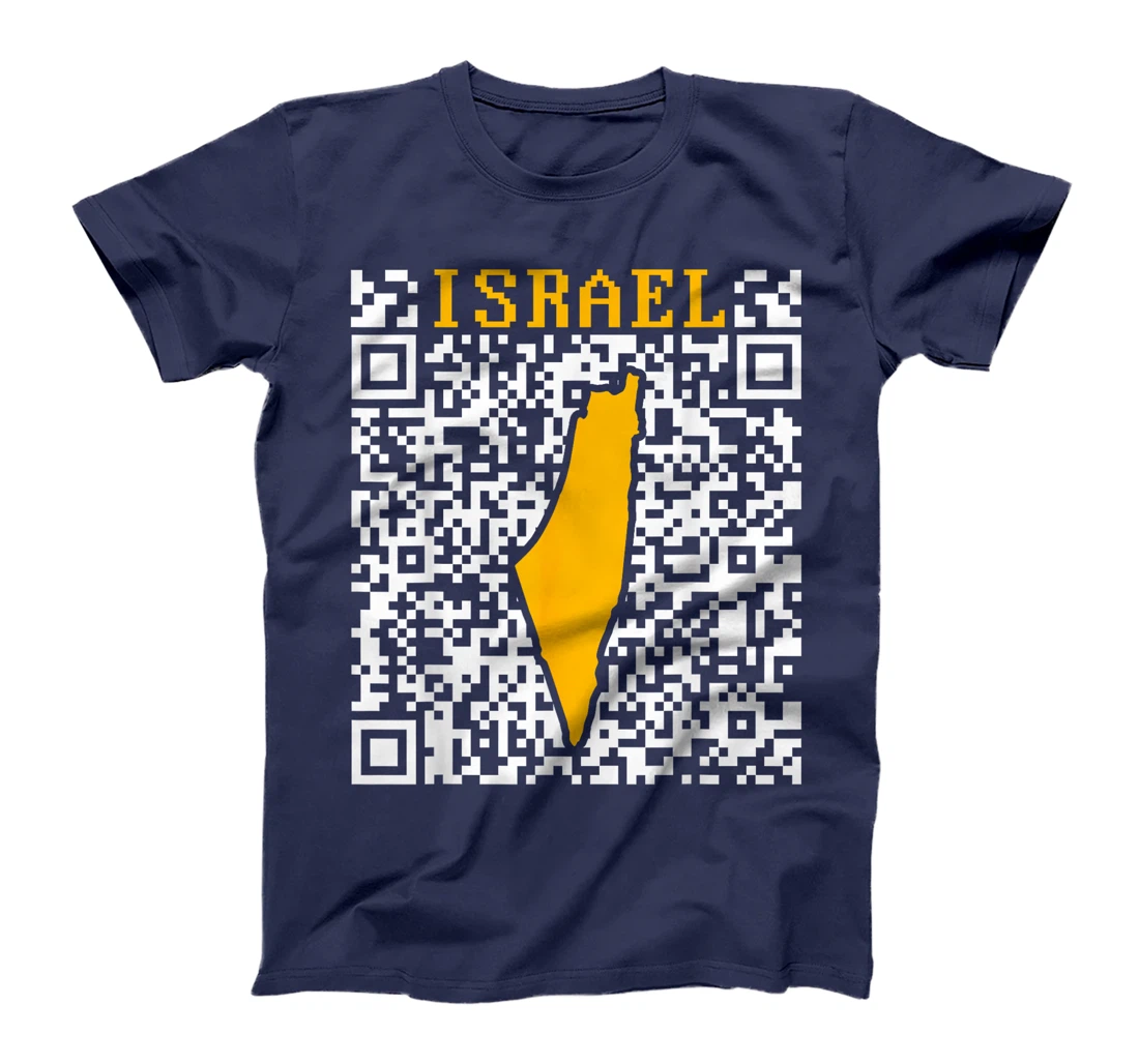 Israel Flag Map - Israel Country T-Shirt