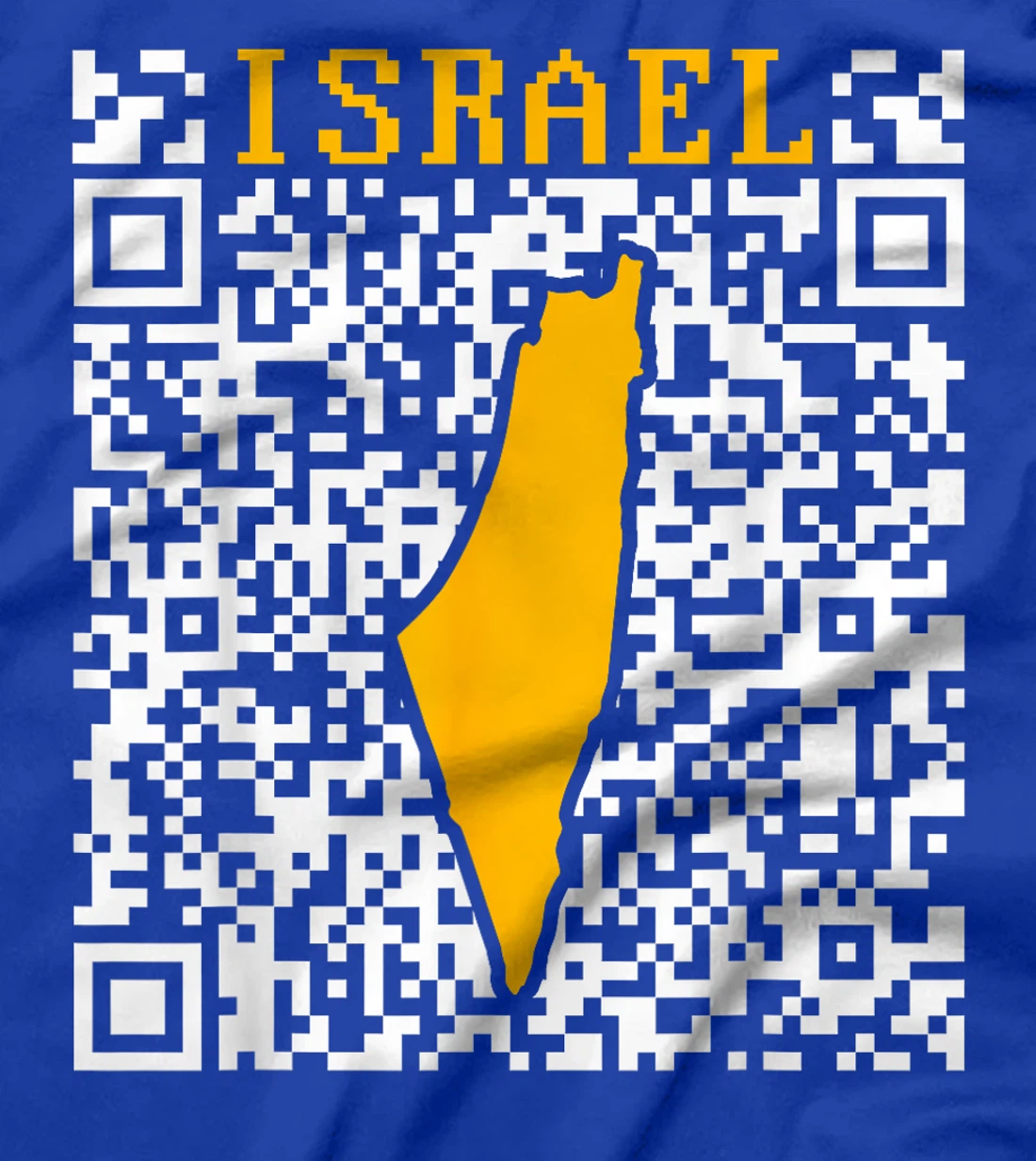 Israel Flag Map - Israel Country T-Shirt