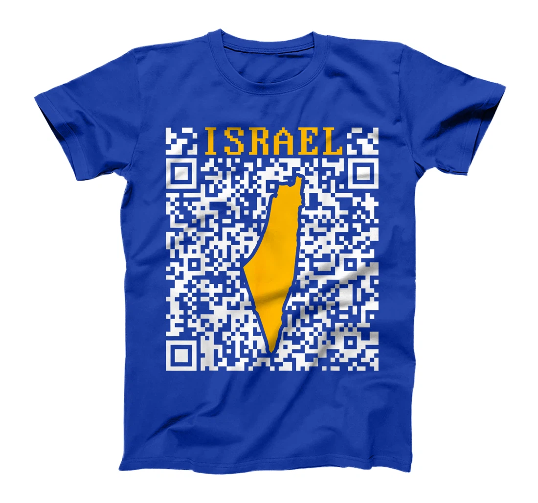 Israel Flag Map - Israel Country T-Shirt