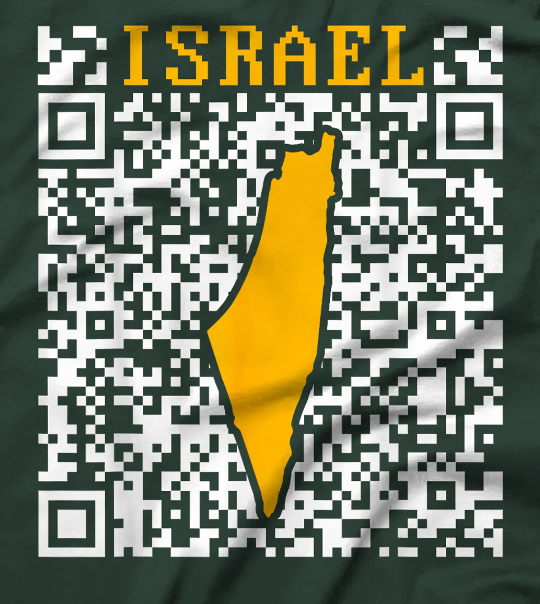 Israel Flag Map - Israel Country T-Shirt