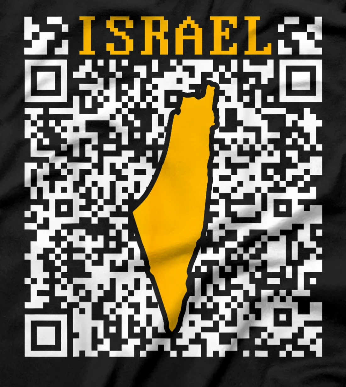 Israel Flag Map - Israel Country T-Shirt