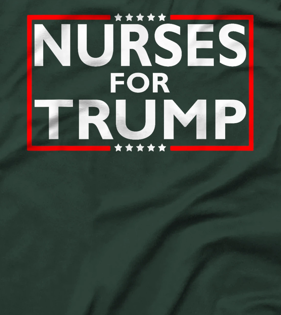 Nurses For Trump President Election 2024 T-Shirt