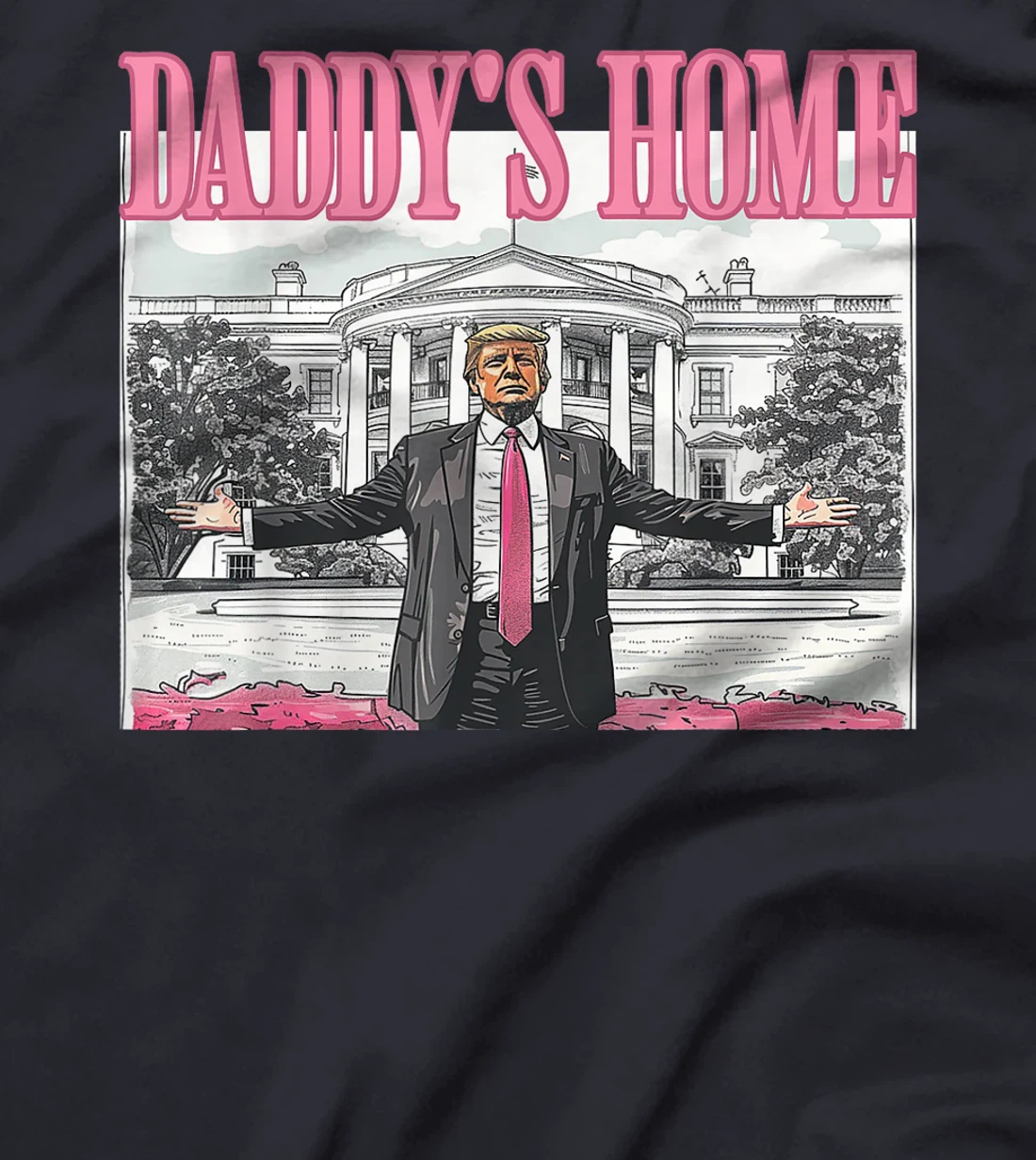 Trump Daddys Home White House 2024 T-Shirt