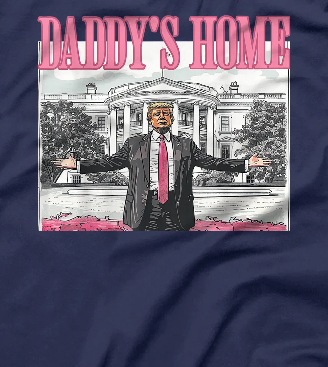 Trump Daddys Home White House 2024 T-Shirt