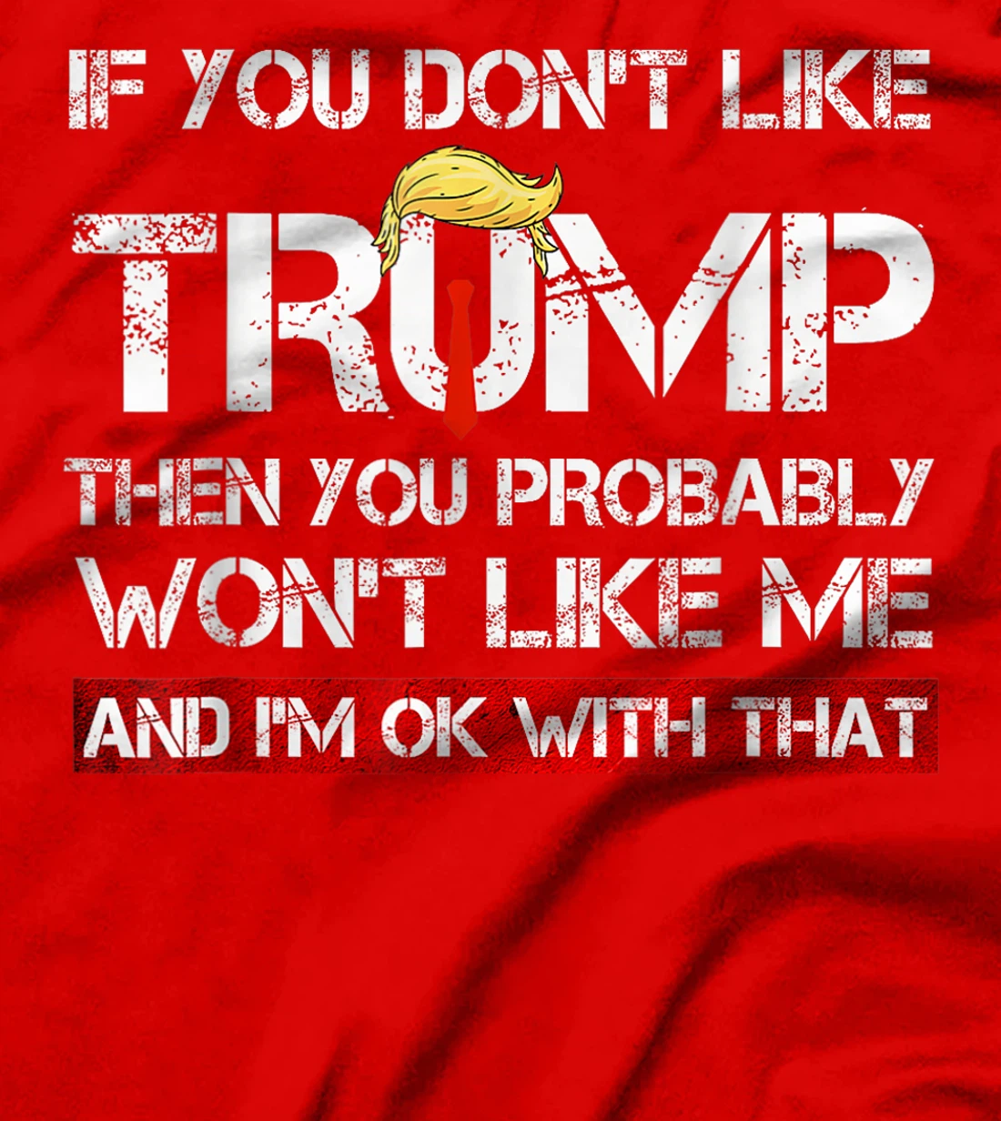 If You Don't Like Trump Then You Probably Won't Like Me 2024 T-Shirt