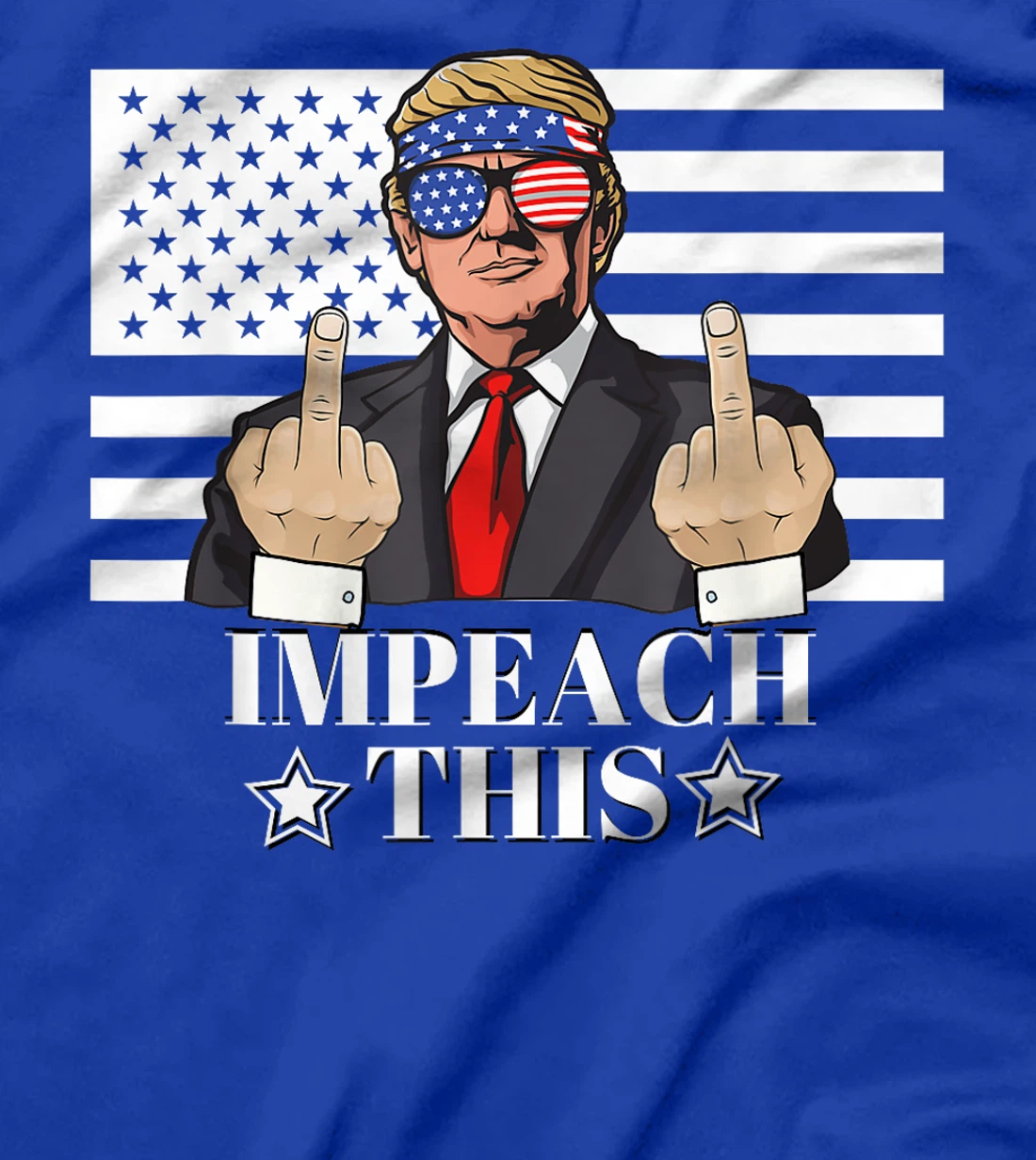 Impeach This Pro Donald Trump Gifts Republican Funny Gift T-Shirt