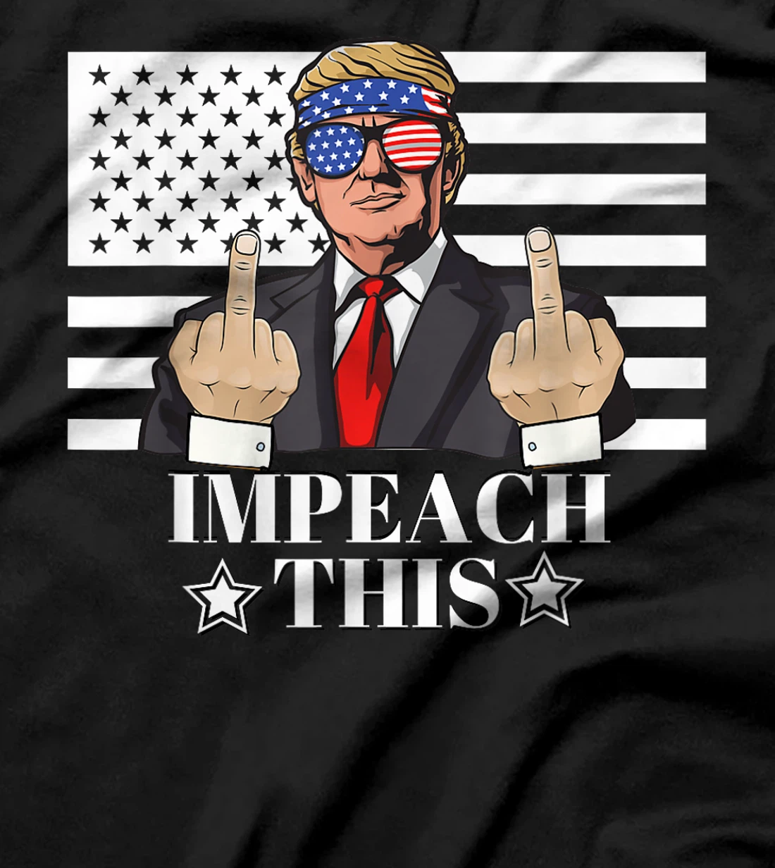 Impeach This Pro Donald Trump Gifts Republican Funny Gift T-Shirt